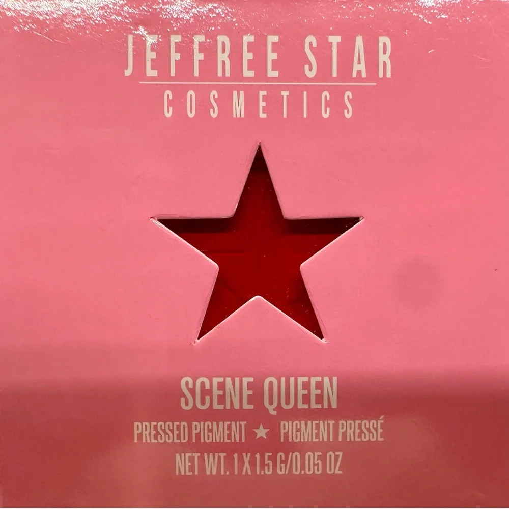 3/$15 🌼 Jeffree Star Scene Queen Eyeshadow - Vivid Red - Picture 1 of 2